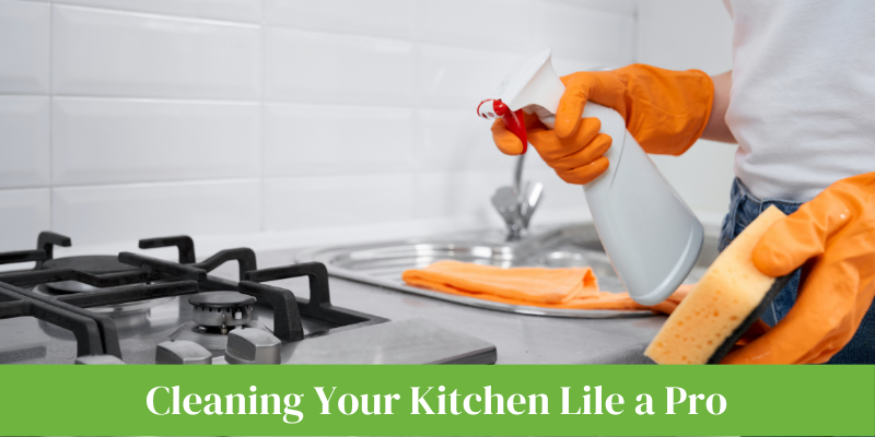 Kitchen cleaning like a pro featured image