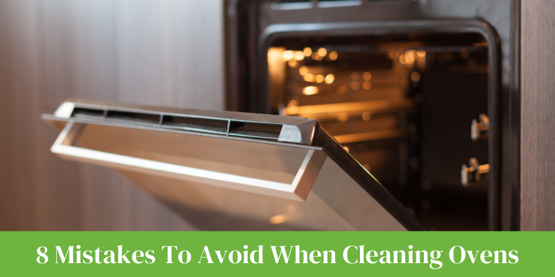 Mistakes to avoid when cleaning ovens - featured image