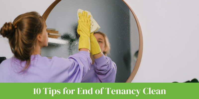 Tips for end of tenancy clean - featured image